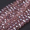 Glass Beads Strands GR10MMY-39L-1