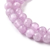 Natural Kunzite Beads Strands G-D856-03-6mm-01-4