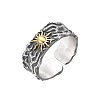 Brass Cuff Open Rings for Men WGD82A5-01-1