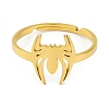 201 Stainless Steel Adjustable Ring for Women RJEW-D082-02B-2