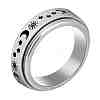 Titanium Steel Rotating Fidget Band Ring MATO-PW0001-059D-03-1