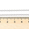 Tarnish Resistant Trendy Unisex 304 Stainless Steel Cable Chain Necklaces X-NJEW-L043-16P-2