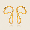 304 Stainless Steel Stud Earrings for Women HG0774-1