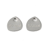 Non-Tarnish 201 Stainless Steel Charms STAS-C108-42P-1