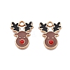 Alloy Enamel Pendants X-ENAM-S121-013B-1