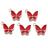 Alloy Enamel Pendants ENAM-T016-23-RS-2