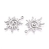 304 Stainless Steel Pendants X-STAS-T065-07P-2