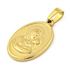 Ion Plating(IP) 304 Stainless Steel Pendants LS-STAS-B071-02A-20G-2