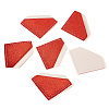 Glitter Imitation Leather Book Corner Protectors AJEW-TAC0038-03B-9