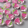 Transparent Enamel Acrylic Beads X1-TACR-S155-003I-1