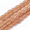 Natural Red Aventurine Beads Strands X-G-S364-018B-1