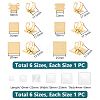 201 Stainless Steel Cuff Pad Ring Settings DIY-UN0055-89-3