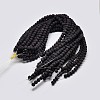 Natural Lava Rock Round Bead Strands G-I124-8mm-10-2