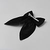 Polyester & Iron Alligator Hair Clips PHAR-WH0023-006P-C-2