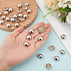 1-Hole Zinc Alloy Buttons FIND-MA0001-18A-P-4