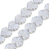 Czech Pressed Glass Beads GLAA-I061-51A-1