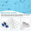 60Pcs 3 Colors Alloy Hair Forks OHAR-PH0001-21-4