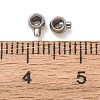 304 Stainless Steel Crimp Beads X-STAS-A151-05P-2