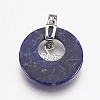 Natural Sodalite Pendants KK-F751-B01-3