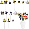 14Pcs Wooden Picks for Vase Decorations AJEW-SP0004-71D-1