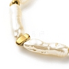 ABS Imitation Pearl & Synthetic Hematite Beaded Bracelet Necklace SJEW-JS01240-7