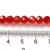 Electroplate Transparent Glass Beads Strands LS-EGLA-A035-T6mm-L01-4