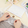 5Yards Polyester Fringe Lace Trim OCOR-CY0003-95B-3
