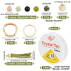 DIY Beaded Keychain Wristlet Making Kit DIY-CA0004-42-2