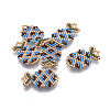 MIYUKI & TOHO Handmade Japanese Seed Beads Pendants SEED-A027-B02-1