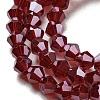 Transparent Electroplate Glass Beads Strands LS-GLAA-F029-2mm-C27-3