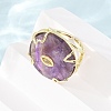 Natural Gemstone Cuff Rings GG-CBA5FCC-02G-5