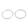 Tarnish Resistant 201 Stainless Steel Huggie Hoop Earrings EJEW-O095-02H-1