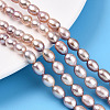Natural Cultured Freshwater Pearl Beads Strands PEAR-N012-AA-03-1