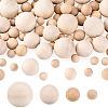 Unfinished Wood Beads WOOD-TA0001-24-1