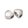 304 Stainless Steel Beads STAS-C128-04A-P-2