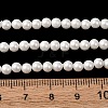 Round Shell Pearl Bead Strands BSHE-L011-4mm-A013A-2
