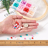 400Pcs 8 Colors Handmade Polymer Clay Beads CLAY-PJ0001-01-6