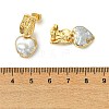 304 Stainless Steel Stud Dangle Earrings EJEW-JE07240-01-5