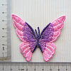 Butterfly Shape Computerized Embroidery Cloth Iron on/Sew on Patches WG11256-01-1