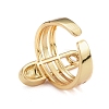 Brass Cuff Rings KK-H741-07G-2