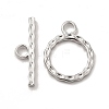 Non-Tarnish 304 Stainless Steel Toggle Clasps STAS-F290-04P-1