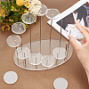 3-Layer Rotating Acrylic Ring Display Stands ODIS-WH0027-015-3