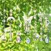 DIY Crystal Glass Sun Catcher Pendant Kits PW-WG7A1D5-01-4