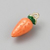 Alloy Enamel Pendants FIND-CJC0024-48A-2