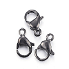 304 Stainless Steel Lobster Claw Clasps STAS-H353-E-02B-1