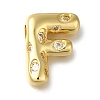 Brass with Cubic Zirconia Pendants KK-Q818-03F-G-1