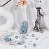150Pcs 3 Styles  ABS Plastic Imitation Pearl Round Beads KY-SP0001-63C-4