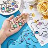 DIY Blank Dome Link Bracelet Making Kit sgDIY-SZ0009-08-2