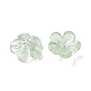 Dyed & Heated Glass Bead Caps GLAA-C042-01L-2