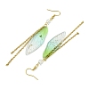 Resin Wing Dangle Earrings EJEW-JE06256-4